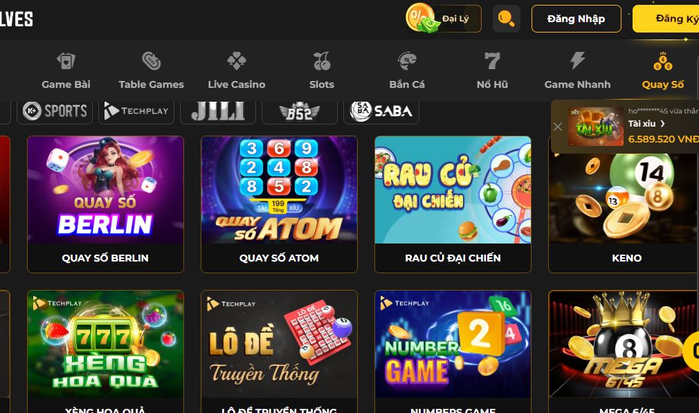 Debet - Sân đặt cược online siêu hot anh em nên biết Giới thiệu chuyên mục quay số Debet